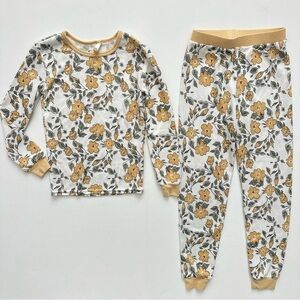 Jessica Simpson Floral Pajama Set Size 6 Girls